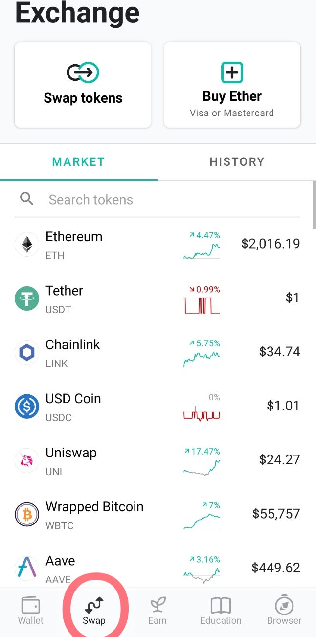 가상화폐 지갑만들기 마이이더월렛 지갑주소 확인하기 : 네이버 블로그