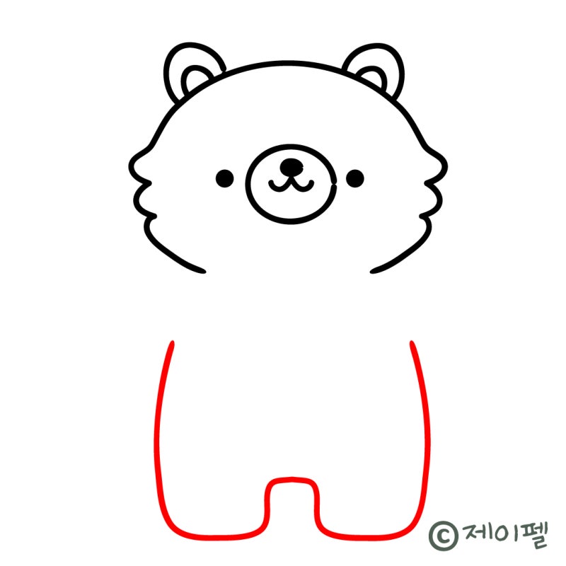 그리기 쉬운 곰 손그림 강좌 : 네이버 블로그 그리기 쉬운 곰 손그림 강좌 : 네이버 블로그