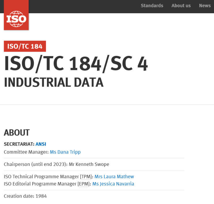 스마트팩토리(13) - 스마트팩토리 관련 표준화 기구 [ISO TC 184 SC4]