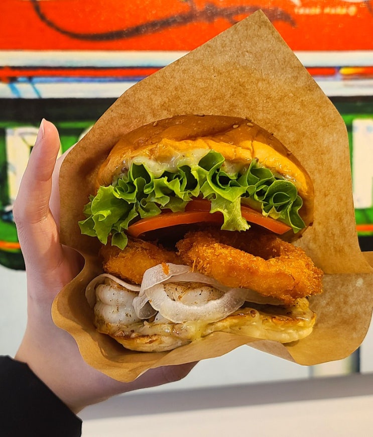  부산 망미동 비콘그라운드 맛집 아이가릿버거_ 수제버거집