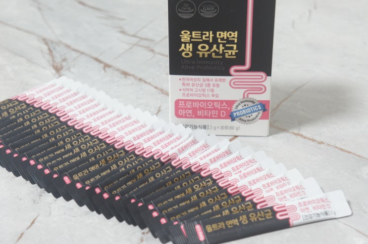  장건강과 여성을 유산균, 울트라면역 생유산균