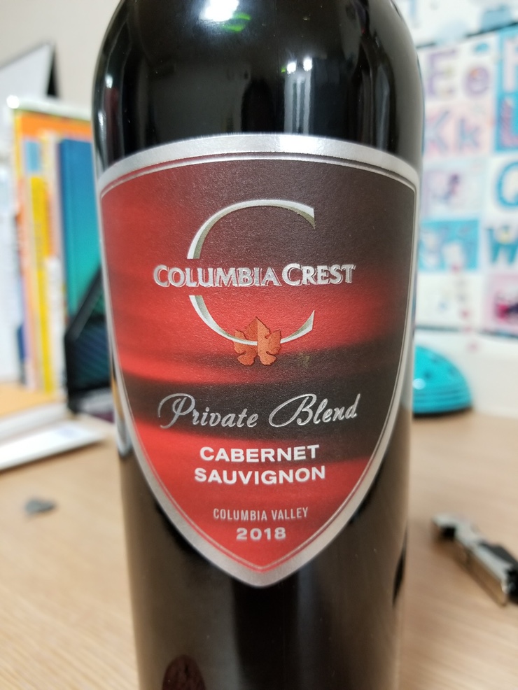 [이마트 트레이더스 와인] 콜럼비아 크레스트 프라이빗 블렌드 까베르네 소비뇽 2018