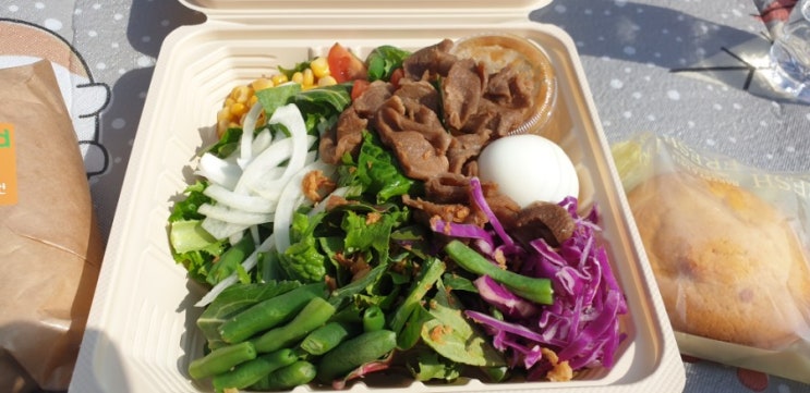  [내돈내산] 청주 충북대 가성비 샐러드 곡물랩 맛집, '와로 샐러드' 메뉴 전화번호 영업시간 정보