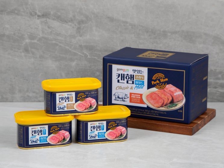 가성비 뛰어난 곰곰 맛있는 캔햄 클래식 200g x 3개입 + 마일드 200g x 3개입, 1세트(로켓배송) 좋아요 가성비 뛰어난 곰곰 맛있는 캔햄 클래식 200g x 3개입 + 마일드 200g x 3개입, 1세트(로켓배송) 좋아요