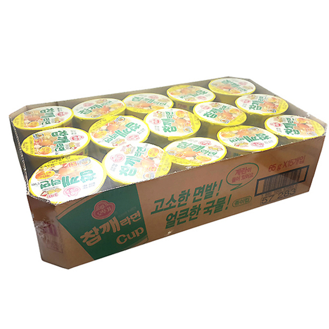많이 팔린 오뚜기 참깨라면 컵, 15개(로켓배송) ··· 많이 팔린 오뚜기 참깨라면 컵, 15개(로켓배송) ···