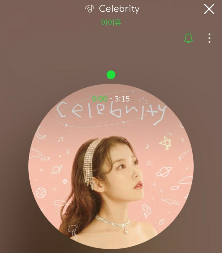  요즘 꽂힌 노래, 아이유 Celebrity, 반복듣기 및 가사