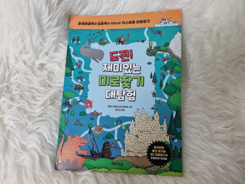 유아놀이 책 추천 도전! 재미있는 미로찾기 대탐험
