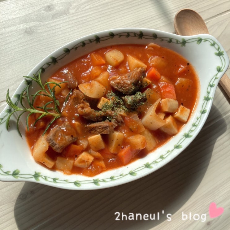  다이어트에도 좋은 소고기토마토스튜 만들기