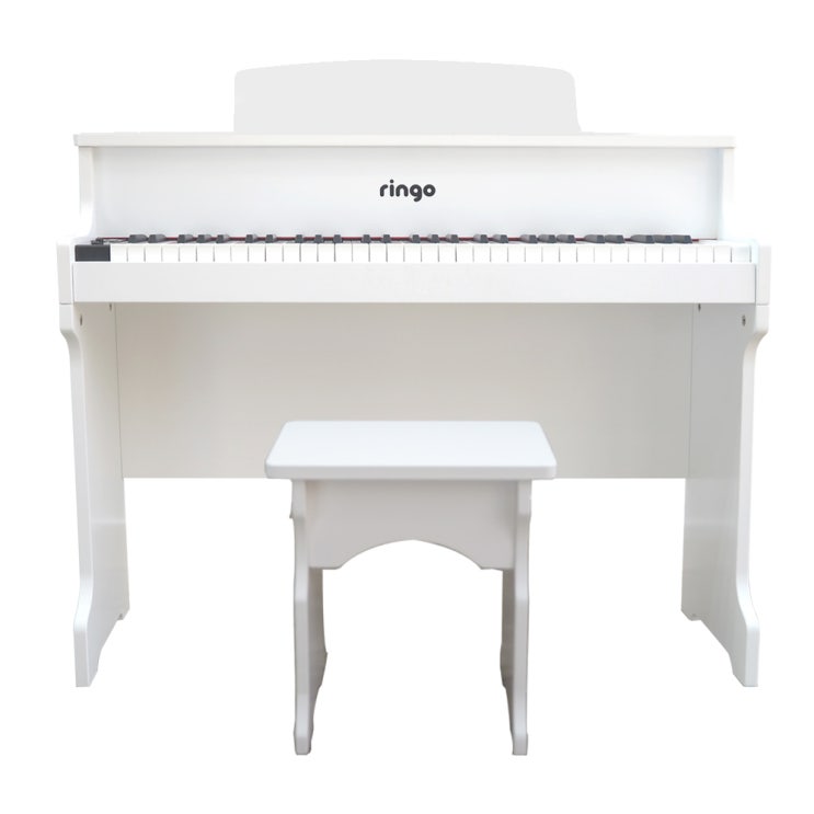 당신만 모르는 링고 키즈 61건반 디지털 피아노 RP-125 + 의자, 화이트(로켓배송) 추천해요
