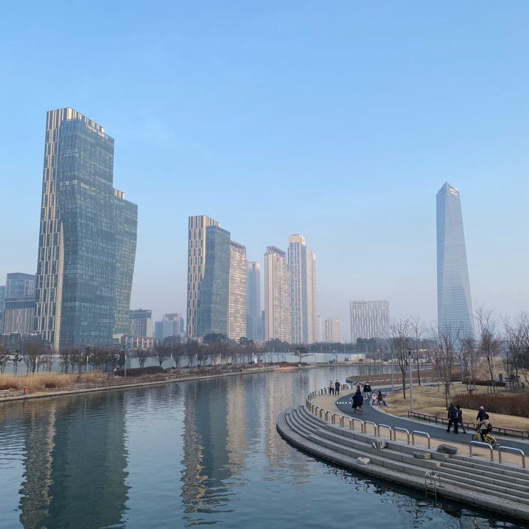  [일상] 송도 센트럴파크 - 해수공원 산책로, 문보트 가격 및 이용시간 + G타워 전망대, 한옥호텔