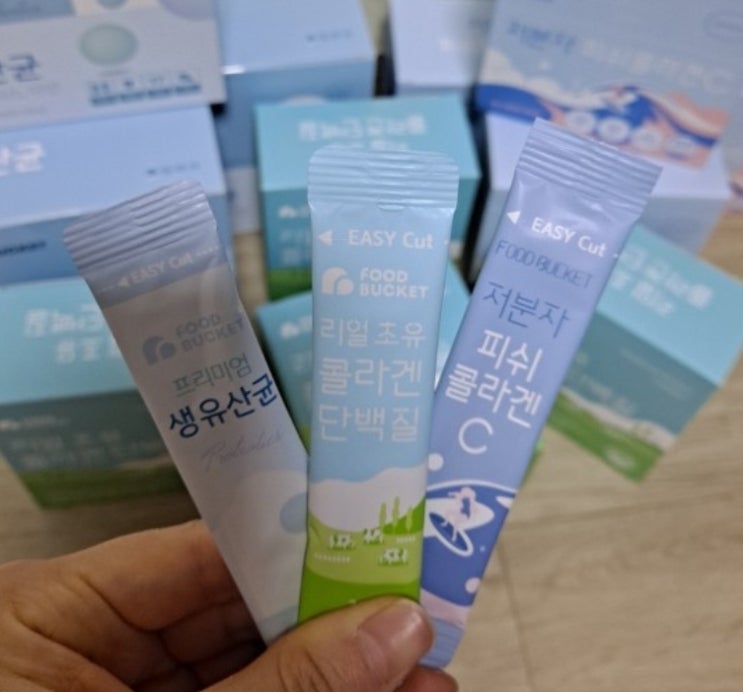  <푸드버킷> 유산균/피쉬콜라겐C/콜라겐단백질