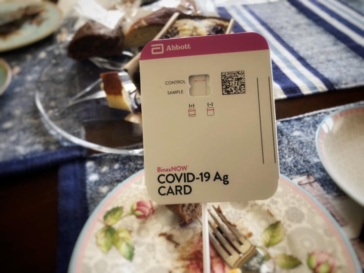  15분만에 결과확인, 애보트 COVID-19 항원 진단키트 사용후기
