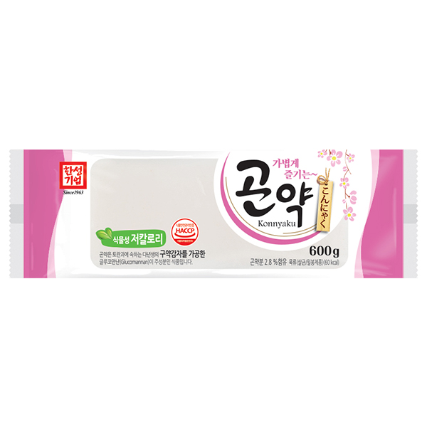 인기 급상승인 한성기업 곤약 600g, 1개(로켓배송) 추천해요 인기 급상승인 한성기업 곤약 600g, 1개(로켓배송) 추천해요