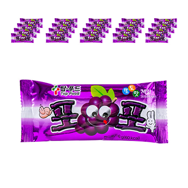 가성비 뛰어난 포포 포도, 16g, 30개 ··· 가성비 뛰어난 포포 포도, 16g, 30개 ···