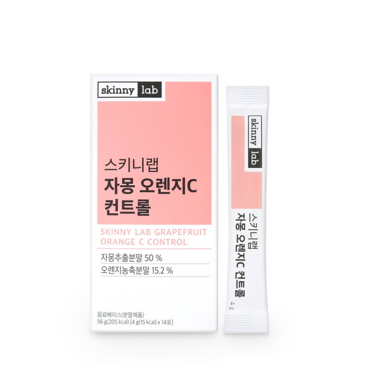 인기 많은 스키니랩 자몽 오렌지C 컨트롤 건강관리식품, 4g, 14개(로켓배송) ··· 인기 많은 스키니랩 자몽 오렌지C 컨트롤 건강관리식품, 4g, 14개(로켓배송) ···