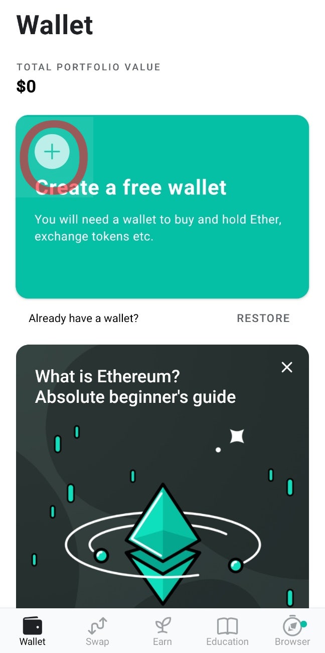 가상화폐 지갑만들기 마이이더월렛 지갑주소 확인하기 : 네이버 블로그