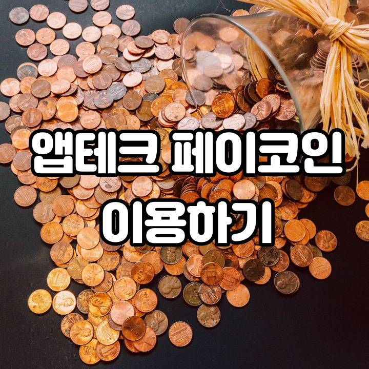  앱테크 페이코인 이용해 보세요!