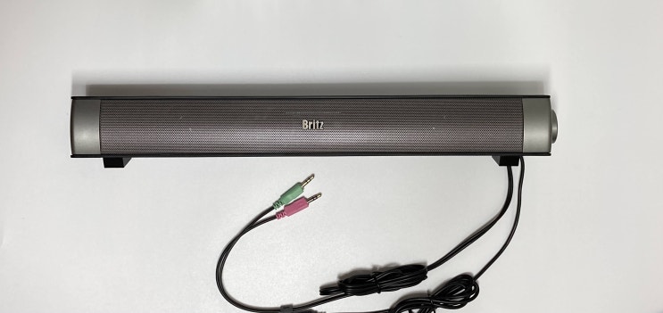  브리츠 사운드바 BA-MK38 2채널 컴퓨터 PC 스피커 리뷰