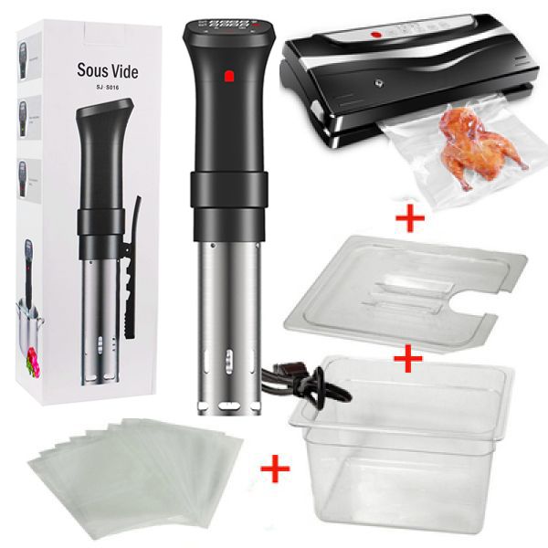 선택고민 해결 Kitchen Gizmo 수비드 머신+대형 진공 포장기 + 수비드 전용 컨테이너 + 진공 포장지 12개, free 좋아요 선택고민 해결 Kitchen Gizmo 수비드 머신+대형 진공 포장기 + 수비드 전용 컨테이너 + 진공 포장지 12개, free 좋아요