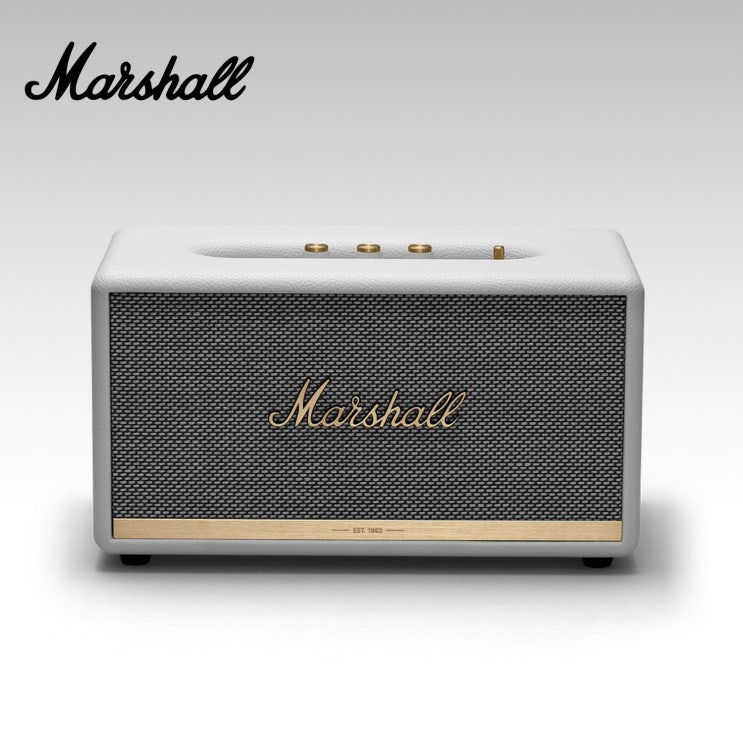 요즘 인기있는 Marshall [관부가세 포함] 마샬 스탠모어2 블루투스 스피커, 화이트 추천합니다