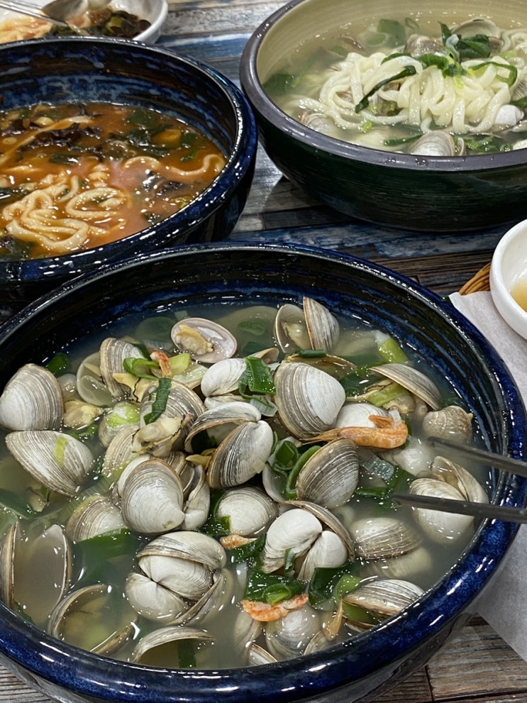 울산성안동맛집) 칼국수와 고추튀김 추천 태양칼국수