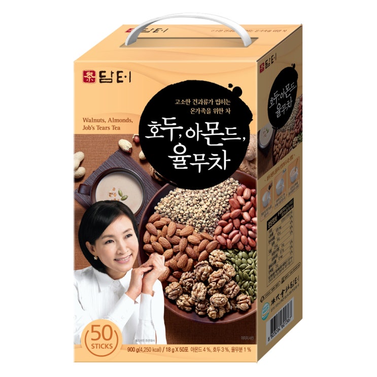 인기 급상승인 담터 호두 아몬드 율무차, 18g, 50개입(로켓배송) ··· 인기 급상승인 담터 호두 아몬드 율무차, 18g, 50개입(로켓배송) ···