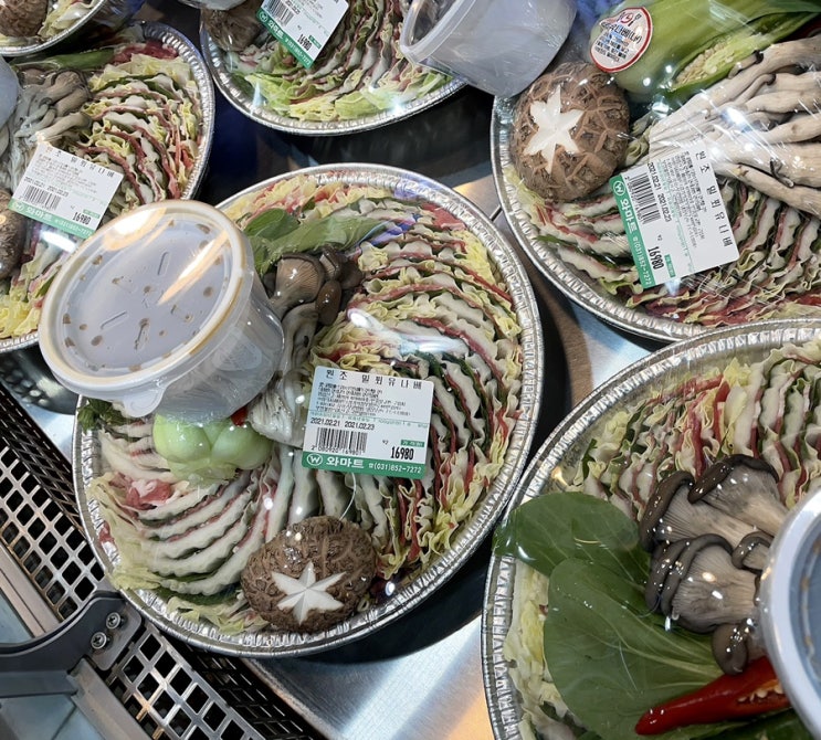  와마트 밀키트 추천! 부대찌개 밀푀유나베 순두부찌개 우렁된장찌개 알탕 떡볶이