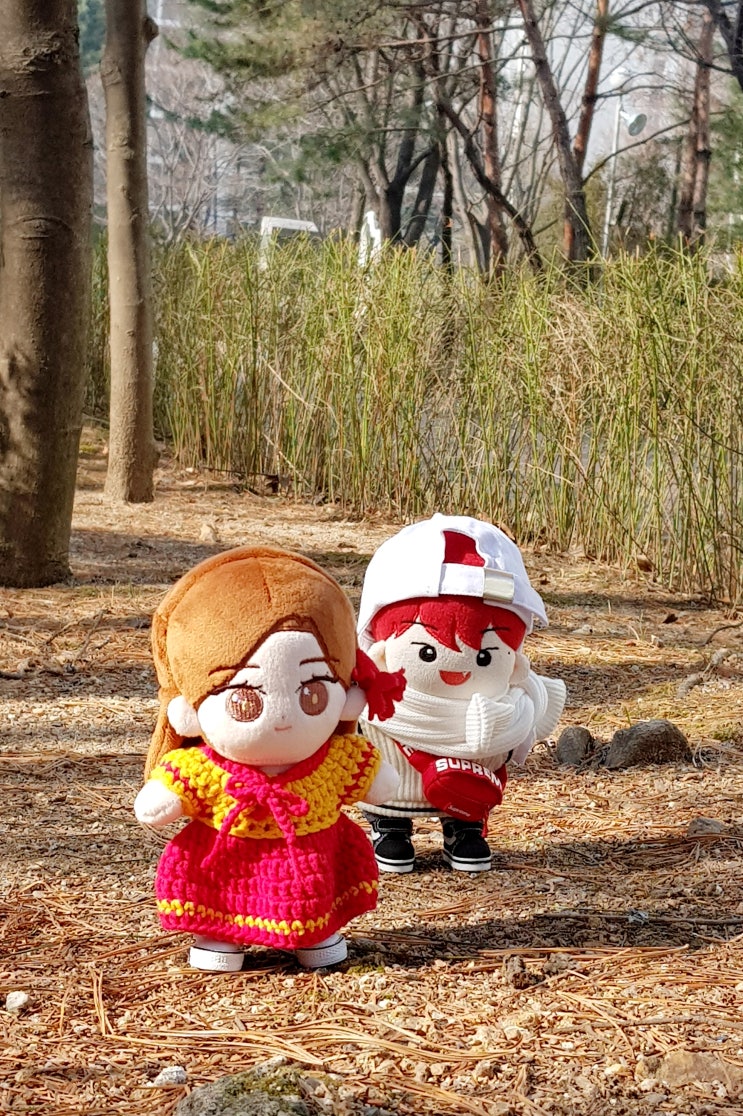 일산 가로수길 나들이 (with 레드벨벨 슬기 인형 바나슬, 우리찌니) #빨간상점 인형 뜨개옷 일산 가로수길 나들이 (with 레드벨벨 슬기 인형 바나슬, 우리찌니) #빨간상점 인형 뜨개옷