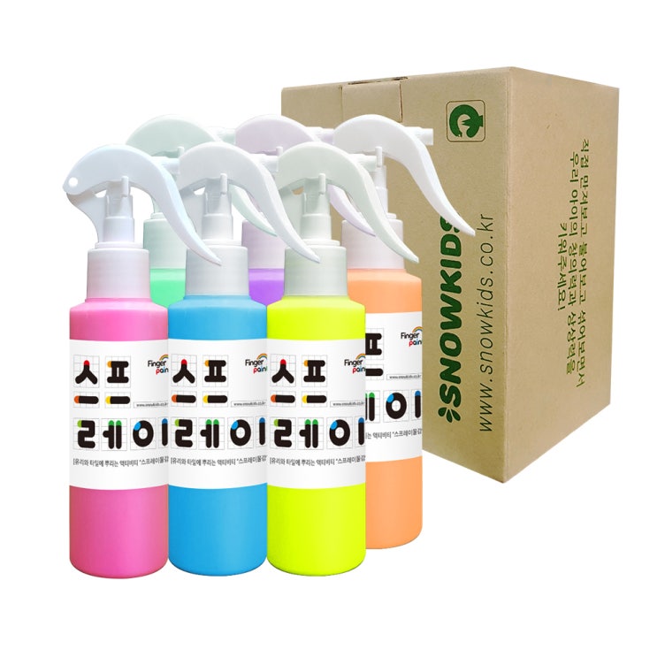 후기가 좋은 스노우키즈 스프레이 유아물감 풀세트, 140ml, 6색(로켓배송) 좋아요 후기가 좋은 스노우키즈 스프레이 유아물감 풀세트, 140ml, 6색(로켓배송) 좋아요