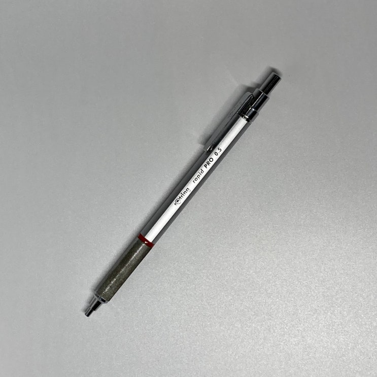  로트링 라피드 프로 실버 0.5mm 리뷰