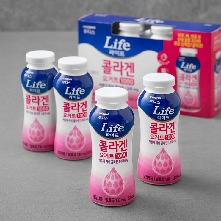 핵가성비 좋은 후디스 라이프 콜라겐 요거트 1000, 130ml, 8개(로켓배송) 좋아요