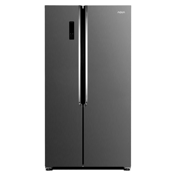 갓성비 좋은 하이얼 아쿠아 세미빌트인 인테리어 양문형 냉장고 블랙 ARS472MNM 436L 방문설치 좋아요