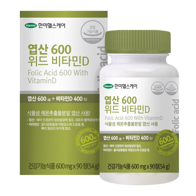 최근 인기있는 한미헬스케어 엽산 600 위드 비타민D, 90정, 1개(로켓배송) 추천합니다 최근 인기있는 한미헬스케어 엽산 600 위드 비타민D, 90정, 1개(로켓배송) 추천합니다