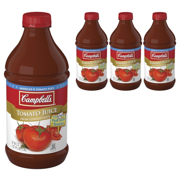 가성비갑 캠벨스 토마토 주스 컨센트레이트, 4개, 1.36L 추천해요 가성비갑 캠벨스 토마토 주스 컨센트레이트, 4개, 1.36L 추천해요