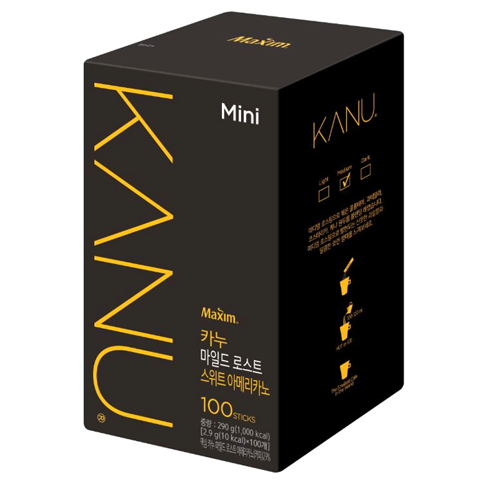 선택고민 해결 카누 미니 마일드 로스트 스위트 아메리카노 원두커피믹스, 2.9g, 100개(로켓배송) 추천해요 선택고민 해결 카누 미니 마일드 로스트 스위트 아메리카노 원두커피믹스, 2.9g, 100개(로켓배송) 추천해요