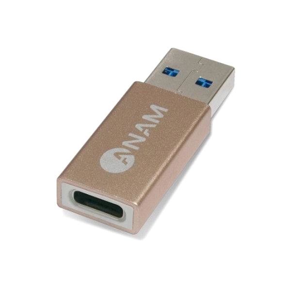 인기 급상승인 아남 USB C TYPE TO A 골드메탈 변환젠더, AGC-CFAM17(로켓배송) 추천해요