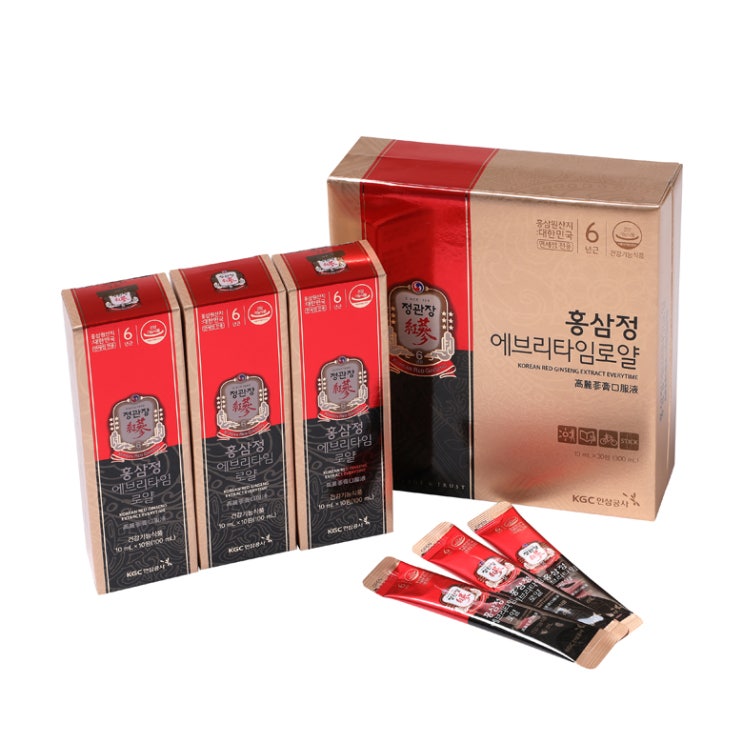 구매평 좋은 정관장 홍삼정 에브리타임 로얄, 10ml, 30개 좋아요 구매평 좋은 정관장 홍삼정 에브리타임 로얄, 10ml, 30개 좋아요