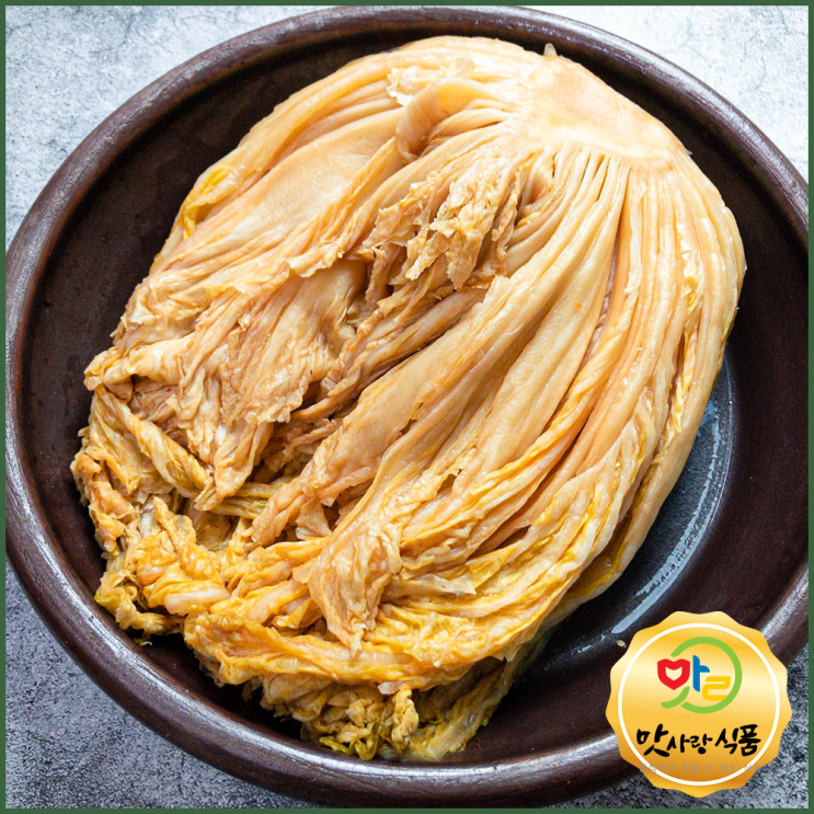 후기가 좋은 맛사랑식품 씻은 묵은지 2kg, 1봉 ···