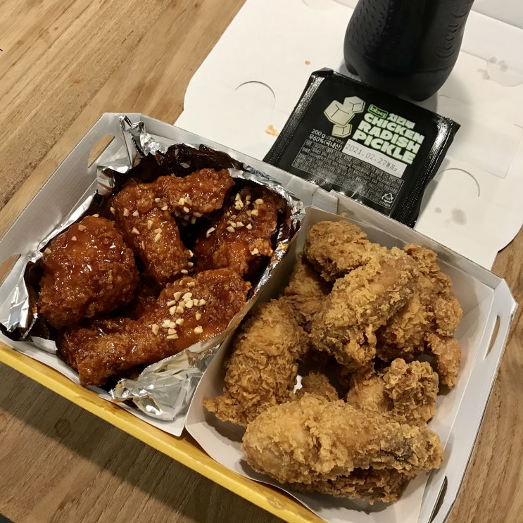 황금올리브치킨 쌍용동 BBQ비비큐치킨 / 천안식후감