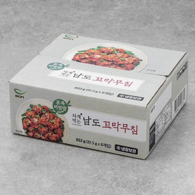 선택고민 해결 본죽 차게먹는 남도꼬막무침, 81.5g, 8개(로켓배송) ···