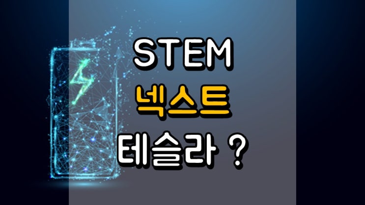  STEM 넥스트 테슬라 ? - SPTK