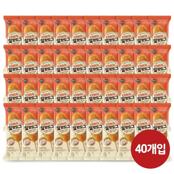 후기가 정말 좋은 신세계푸드 올반 크런치 찰핫도그 75g*40봉, 40봉, 75g ··· 후기가 정말 좋은 신세계푸드 올반 크런치 찰핫도그 75g*40봉, 40봉, 75g ···