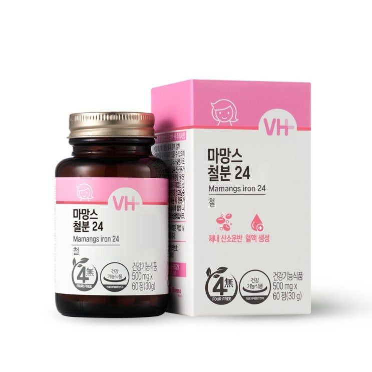 잘나가는 비타민하우스 4FREE 마망스 철분24, 60정, 1개(로켓배송) 추천합니다 잘나가는 비타민하우스 4FREE 마망스 철분24, 60정, 1개(로켓배송) 추천합니다