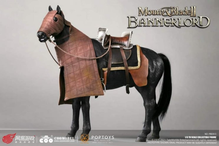 [출시 소식]『POPTOYS & COOMODEL』1/6 MOUNT & BLADE II -BATTLE STEED (배틀 스티드 / 전투마)