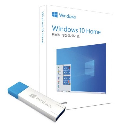 인기 급상승인 [MS]Windows 10 Home FPP 초보사용자용(USB포함) 영구사용 추천해요