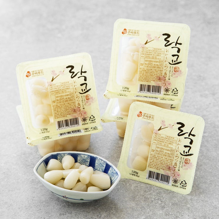 잘나가는 주비푸드 오이시 락교, 120g, 6입(로켓배송) ··· 잘나가는 주비푸드 오이시 락교, 120g, 6입(로켓배송) ···