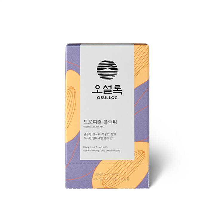  [대박할인] 오설록 트로피컬 블랙 티백 20입 홍차 8,360 원 5% 할인