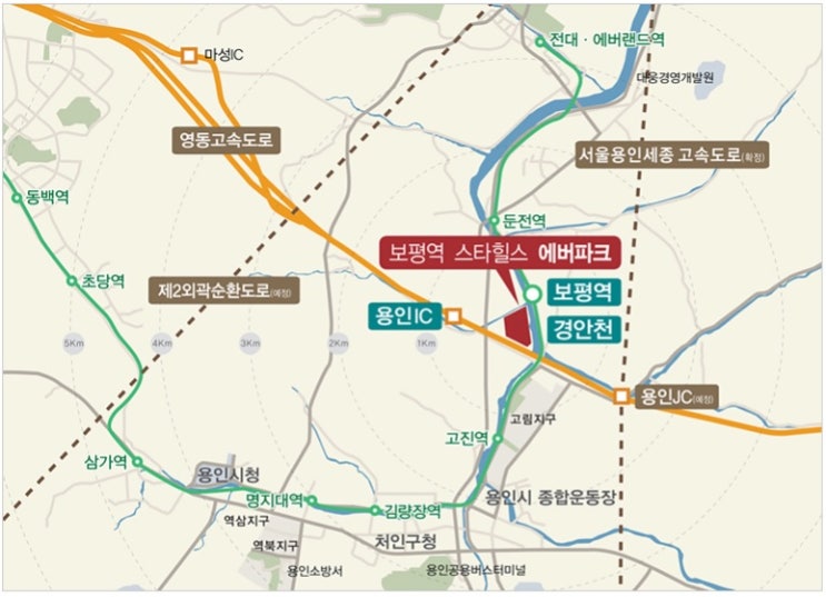  용인 보평역 서희스타힐스 분석