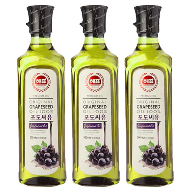 핵가성비 좋은 사조해표 포도씨유, 500ml, 3개입 추천합니다 핵가성비 좋은 사조해표 포도씨유, 500ml, 3개입 추천합니다