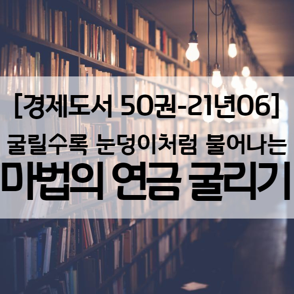 연금저축펀드 IRP ISA 투자방법 [추천책] 마법의 연금 굴리기 - 경제도서 21년06